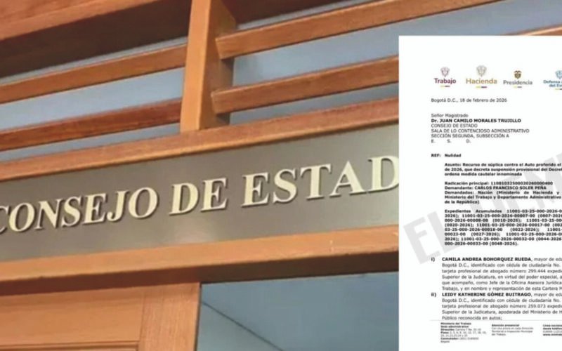 Primicia: Gobierno de Colombia impugna suspensión del decreto que fijó el salario mínimo para 2026