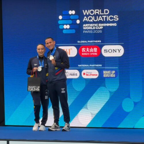 Plata y bronce, el balance de Colombia en la Copa Mundo de Natación Artística