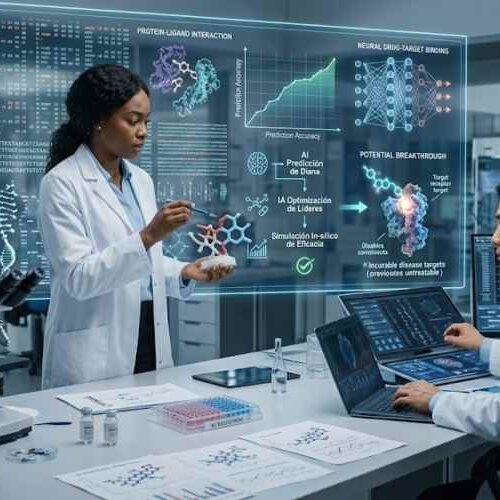 IA acelera descubrimiento de fármacos contra enfermedades incurables