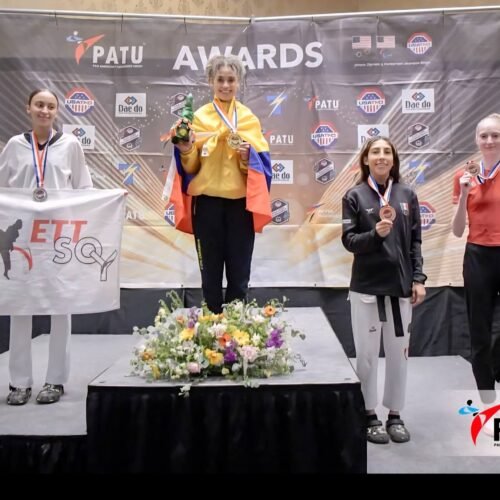 Colombia vibra con una campeona panamericana, Andrea Ramírez conquista el podio en taewondo