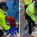 Policía incautó mercancía ilegal de autopartes en Bosa, Fontibón, Los Mártires y Engativá