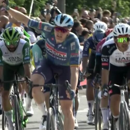 Tim Merlier impone su velocidad en Burdeos y conquista la séptima etapa del Tour de Francia 2026
