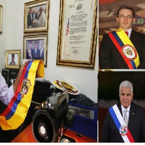 Nariñense con gran ‘poder’ en sus manos. Abel Delgado: el sastre de las bandas presidenciales