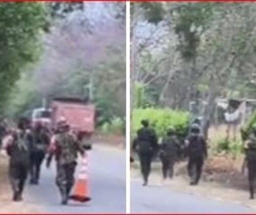 VIDEO Disidencias de las Farc patrullan la vía Caloto-Corinto, Cauca: Ejérció hace presencia en la zona