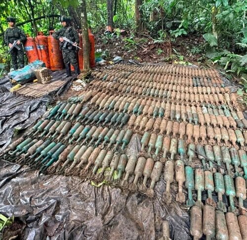 Ejército halló depósito ilegal con explosivos en TUmaco, Nariño: Tenía más de 700 dispositivos