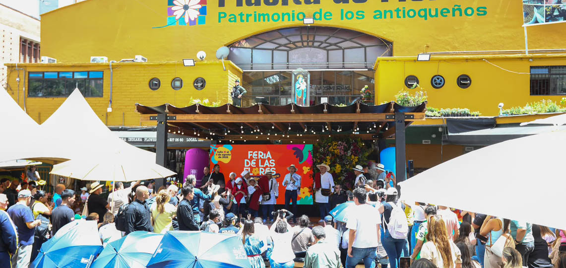 Todos está listo para que comience la Feria de las Flores este viernes 31 de julio