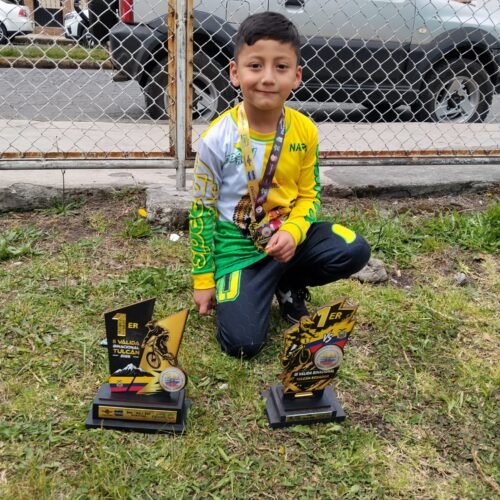 Emmanuel Pantoja Paz, campeón binacional de BMX en Ecuador