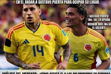 RICHARD RÍOS SALDRÍA DEL BENFICA: OTRO COLOMBIANO LO REEMPLAZARÍA