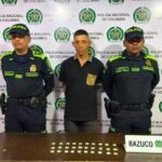 Lo agarraron con drogas encima